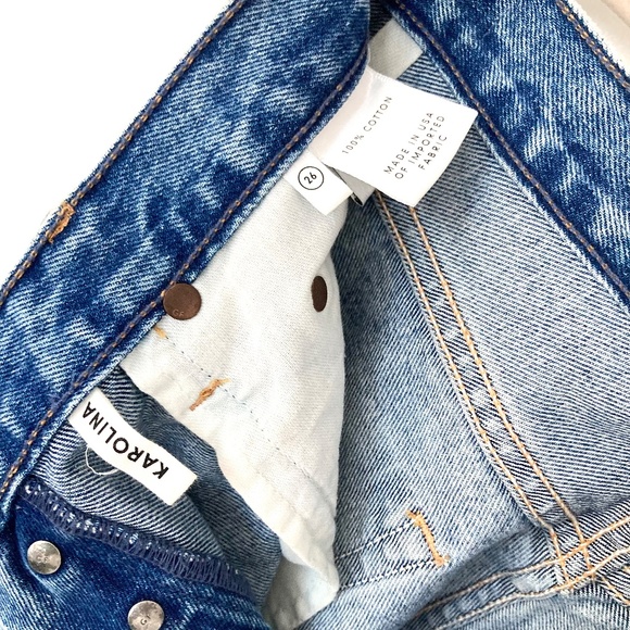 Agolde Karolina skinny jean in 'Clementine' wash - Picture 9 of 13